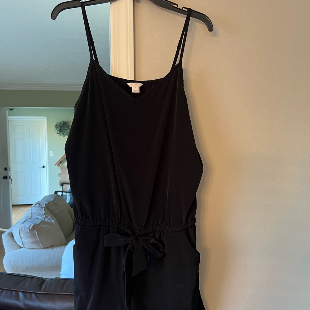 Black Sleeveless Jumpsuit